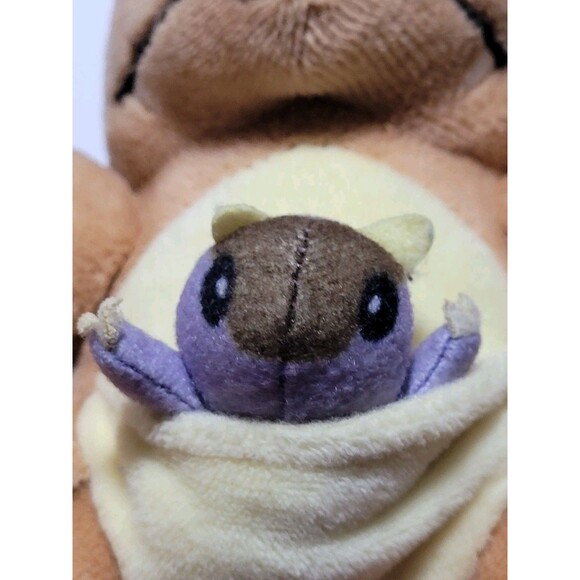 Pokemon Center 2018 Kangaskhan 5" Fit Sitting Cuties Plush Doll Stuffed Japanese - Picture 6 of 8